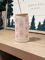 Lobster Frosted Can Glass