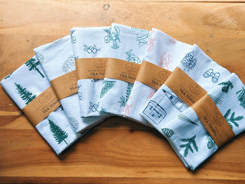Best of Maine Tea Towel