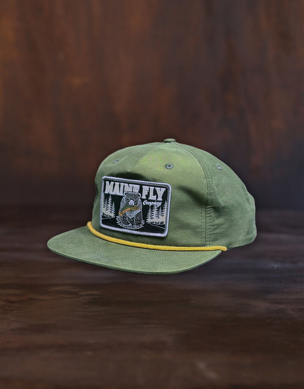 Black Bear Brook Trout Rope Hat