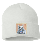 Beer Bandit Raccoon Beanie