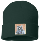 Beer Bandit Raccoon Beanie