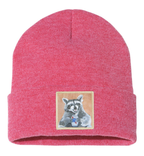 Beer Bandit Raccoon Beanie