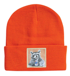 Beer Bandit Raccoon Beanie
