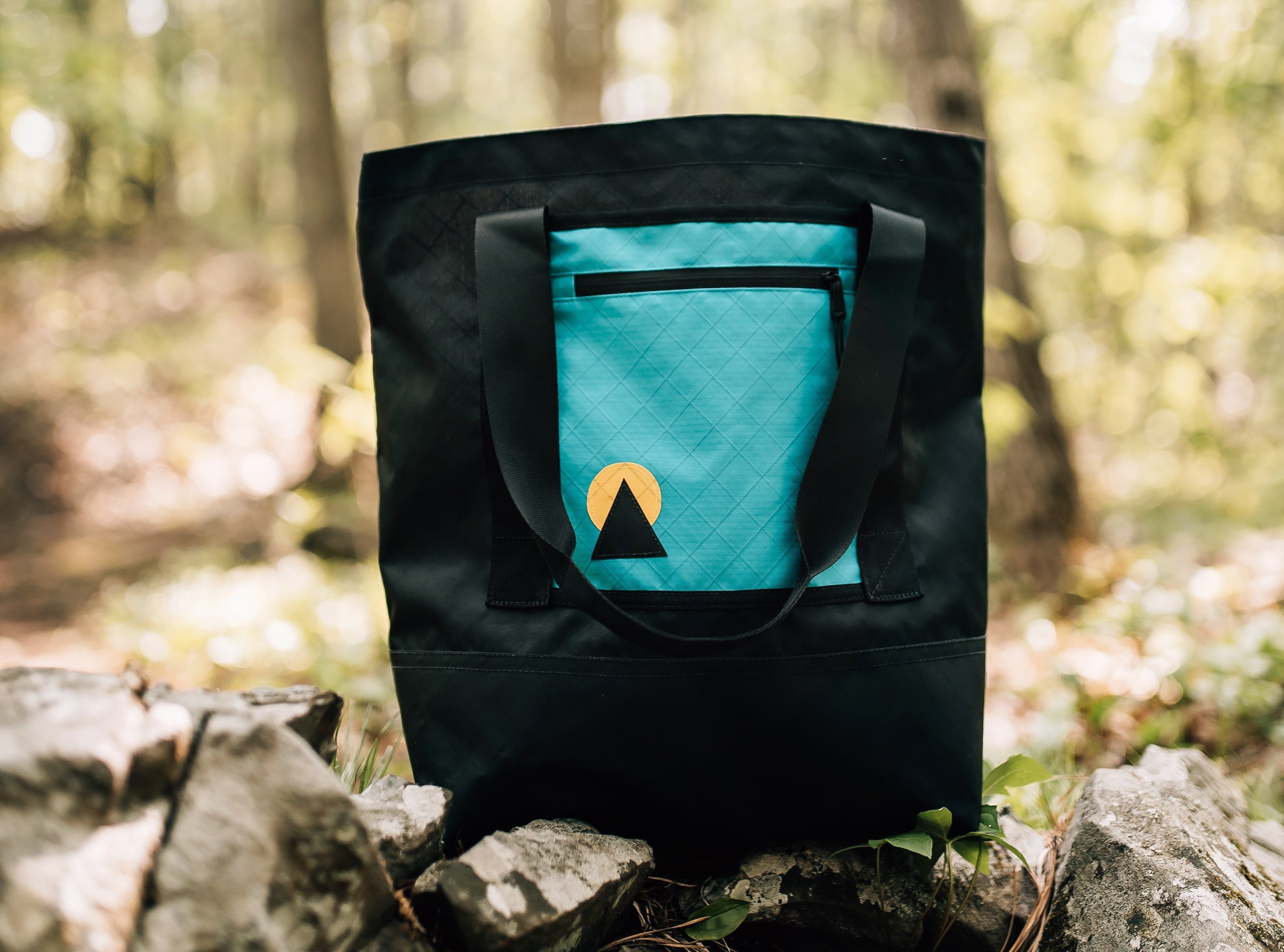 Black Recycled Gear Tote