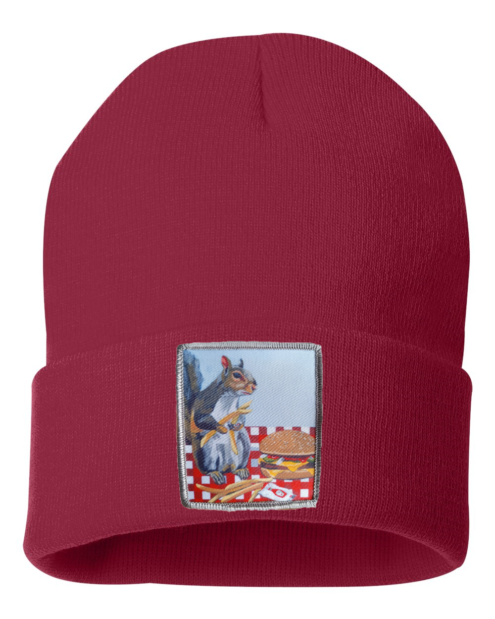 Squirrel Burger Beanie