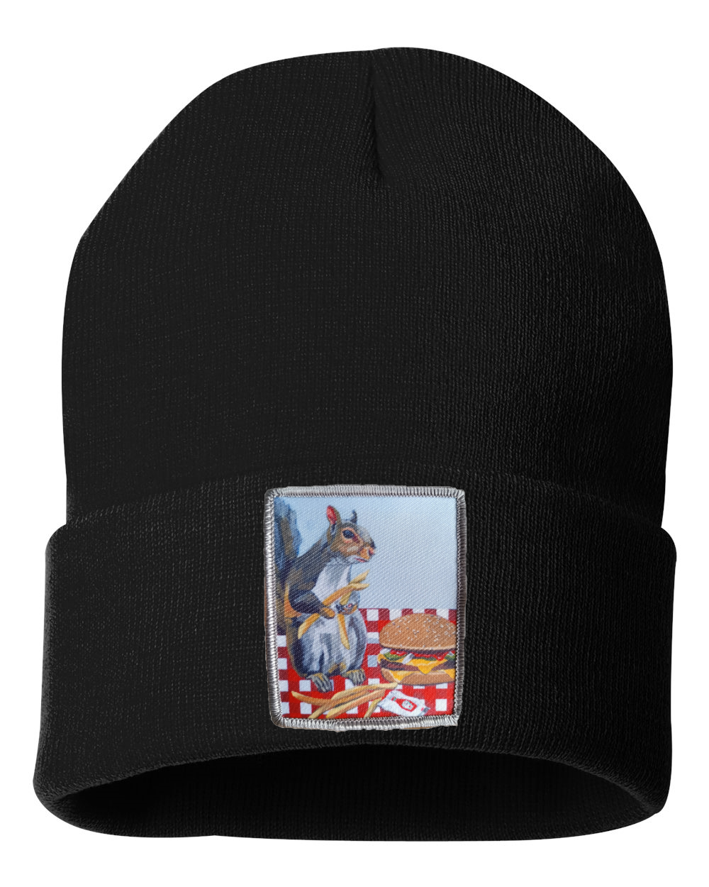 Squirrel Burger Beanie