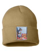 Squirrel Burger Beanie