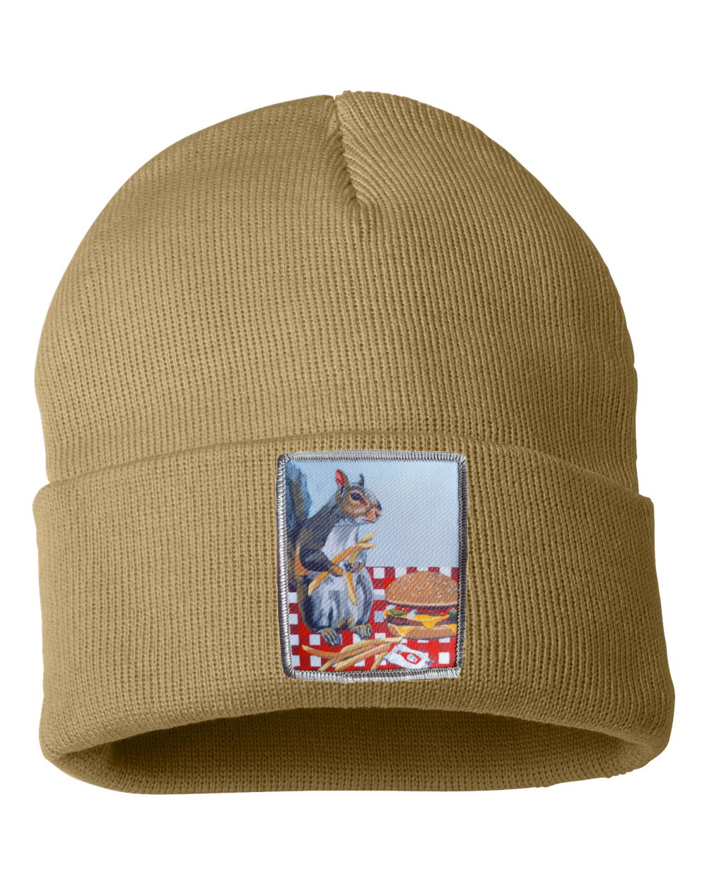 Squirrel Burger Beanie