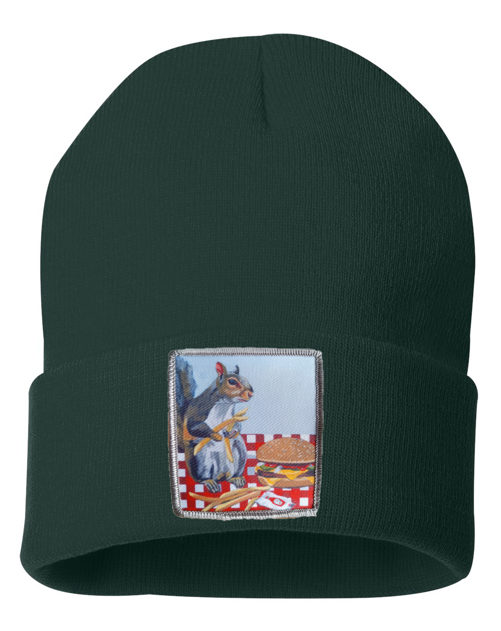 Squirrel Burger Beanie