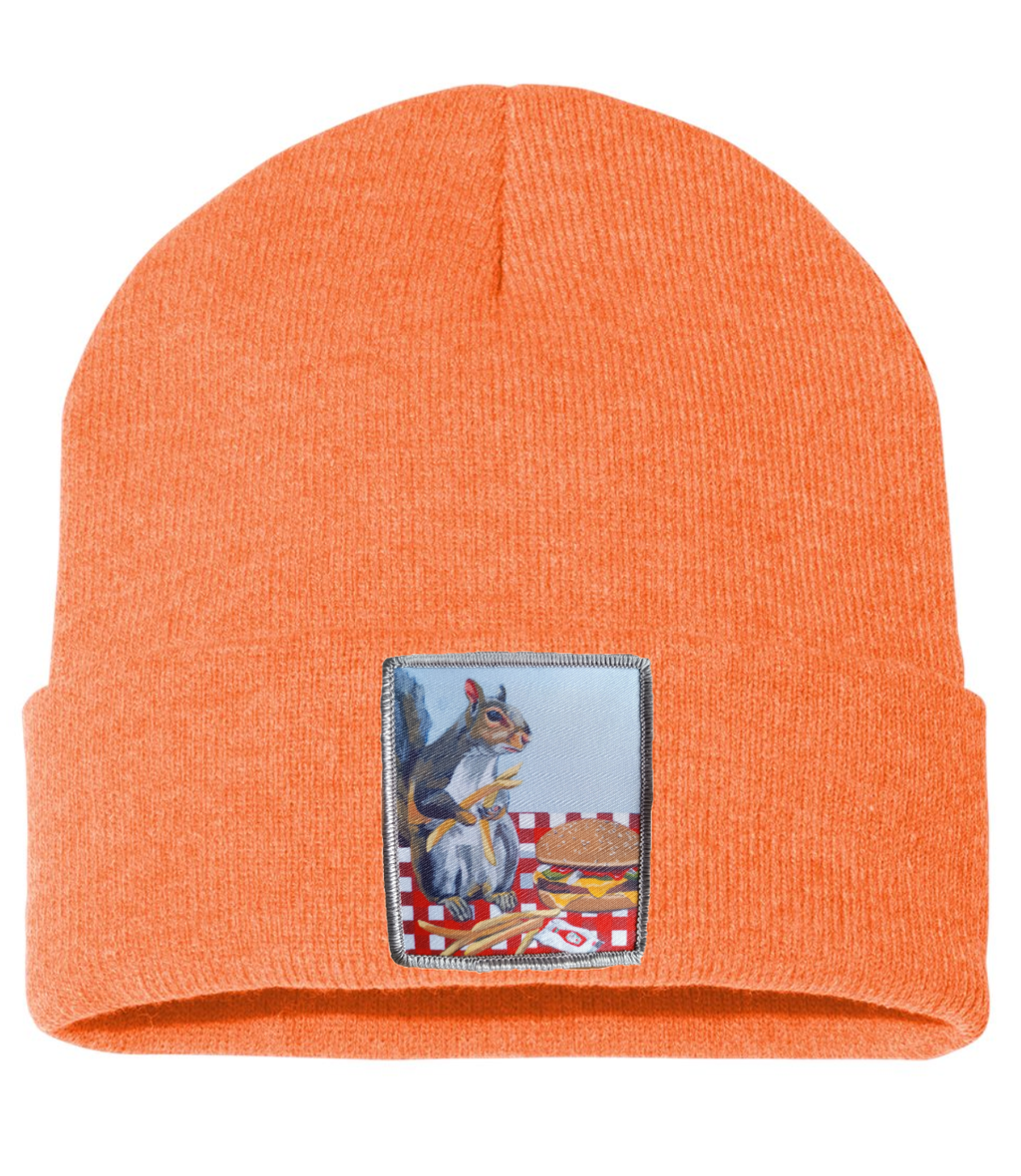 Squirrel Burger Beanie