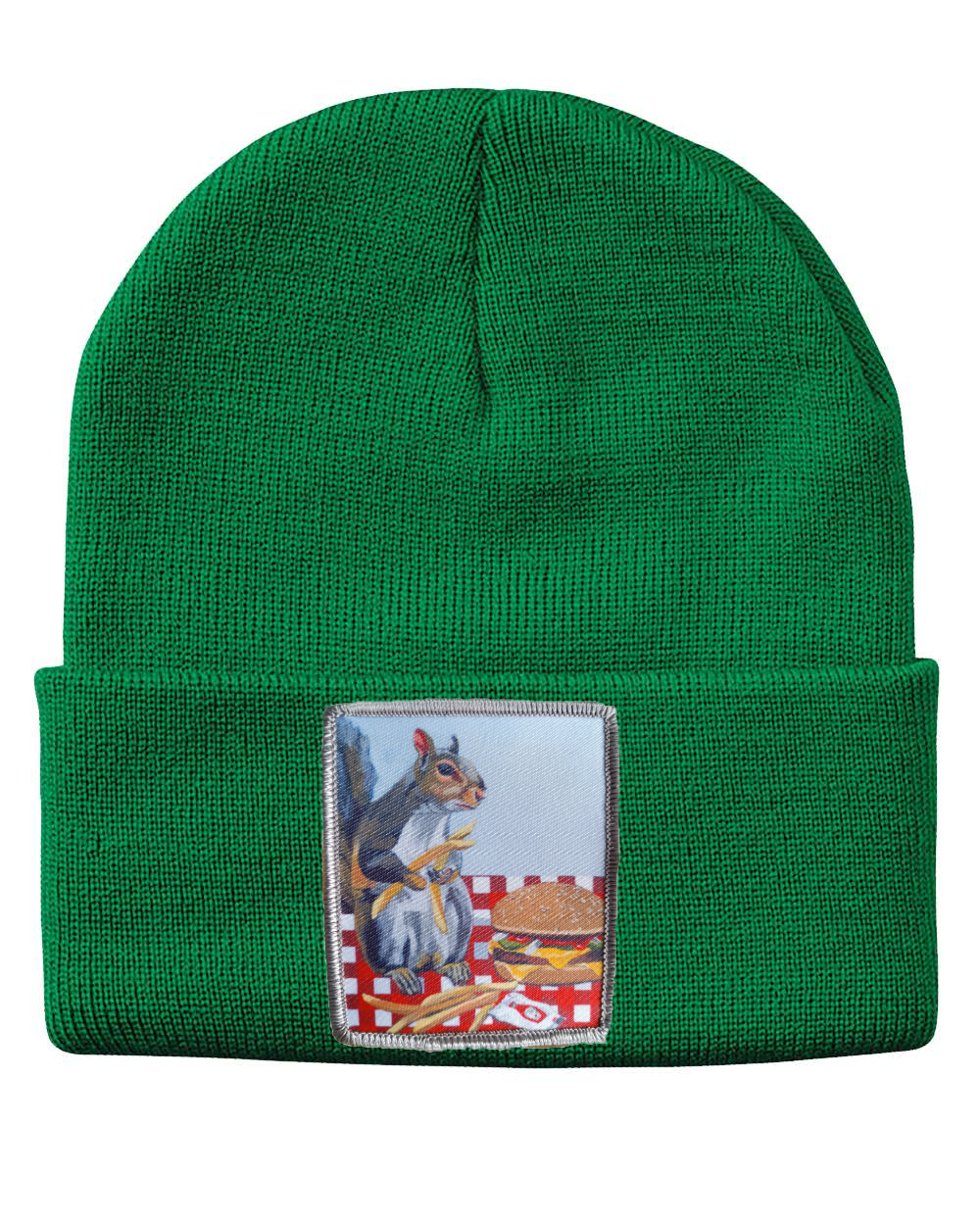 Squirrel Burger Beanie