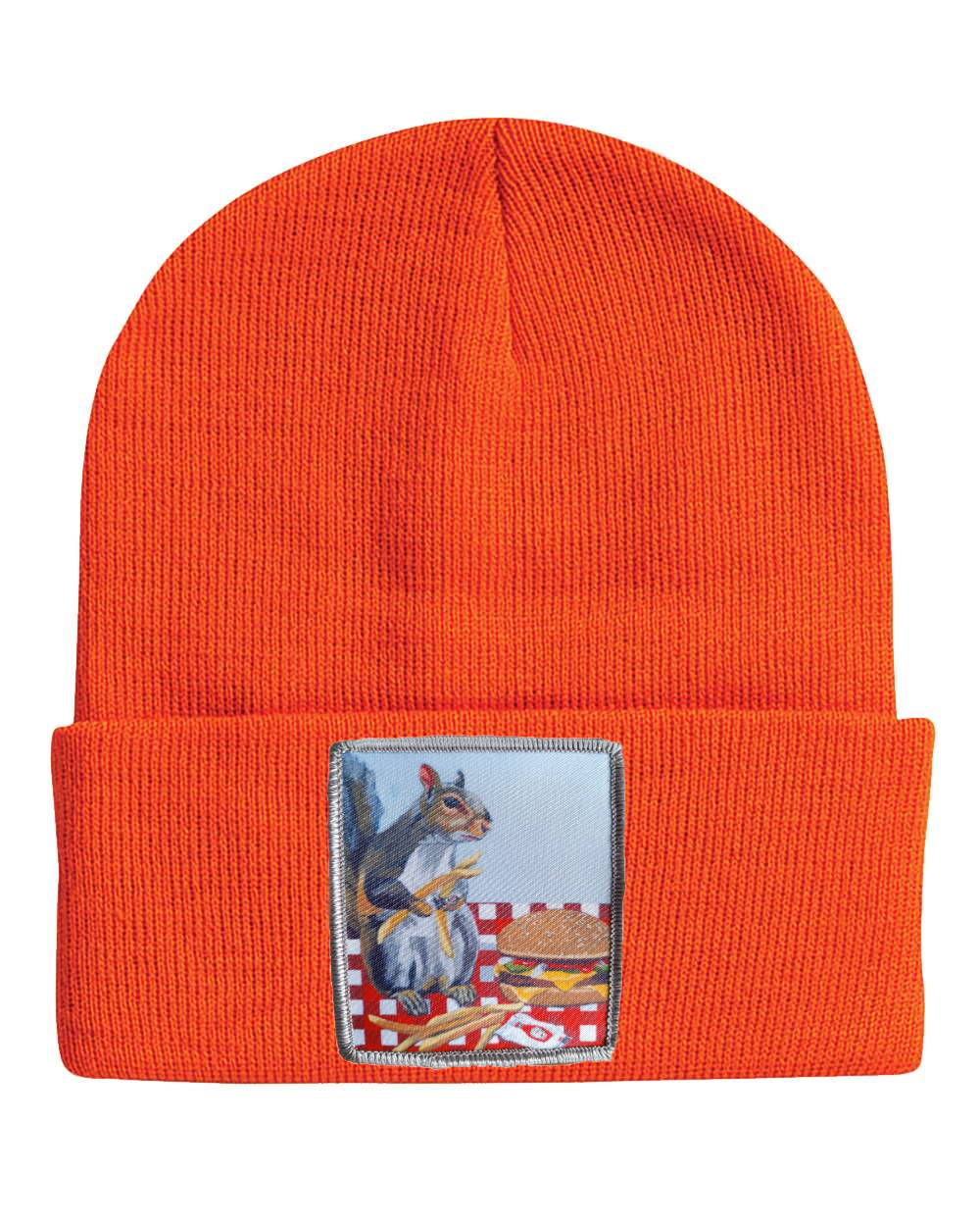 Squirrel Burger Beanie