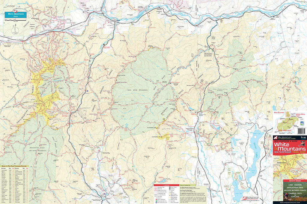 White Mountains Map
